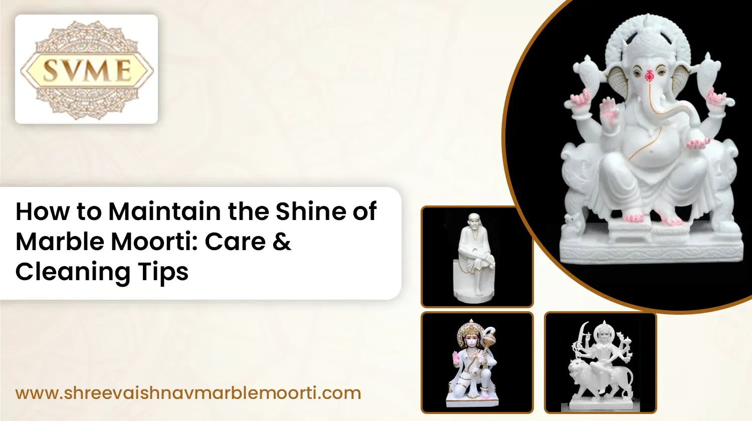 How To Maintain The Shine Of Marble Moorti: Care & Cleaning Tips