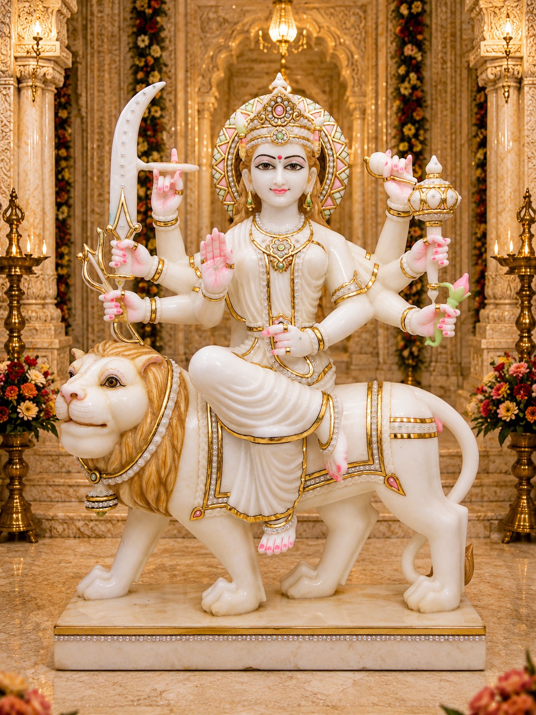 Durga Maa Marble